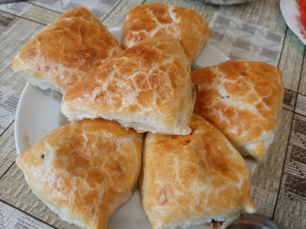 Самсушки с мясом и луком