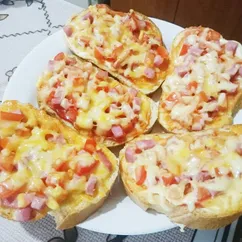 Пицца 🍕 на батоне