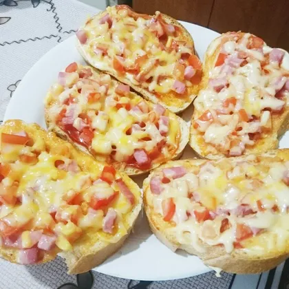 Пицца 🍕 на батоне