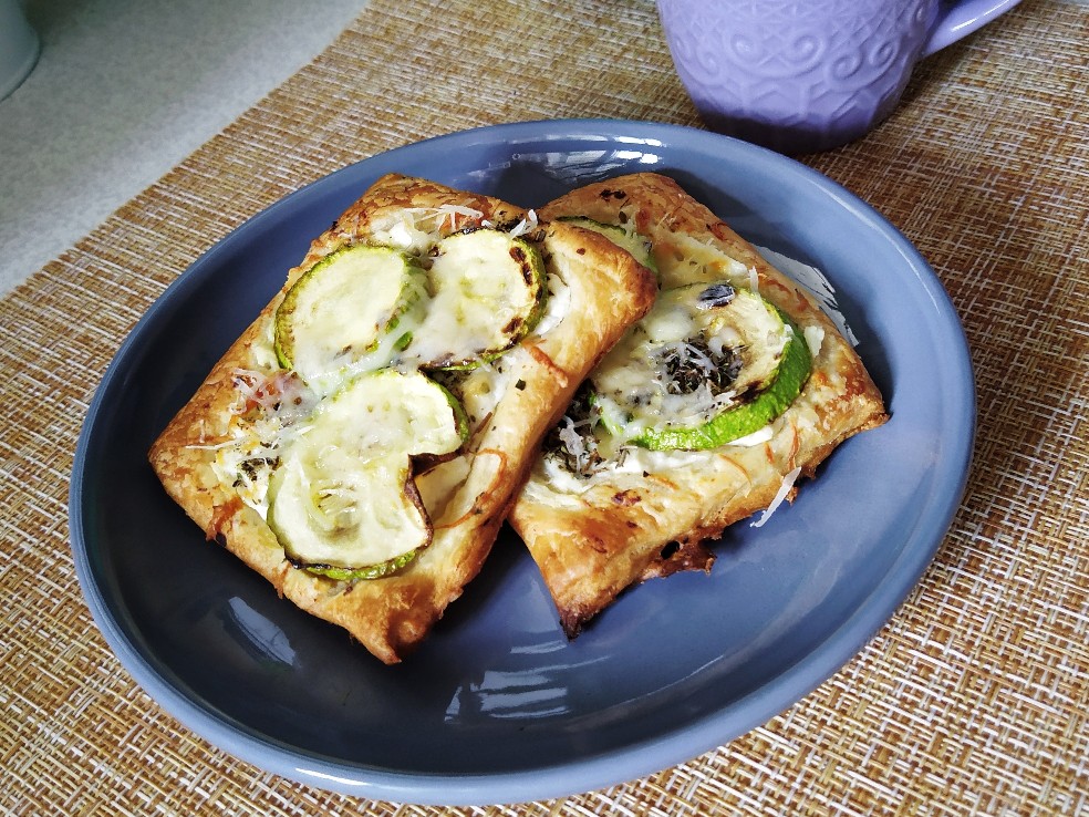 Сэндвичи из кабачка с сыром🥪