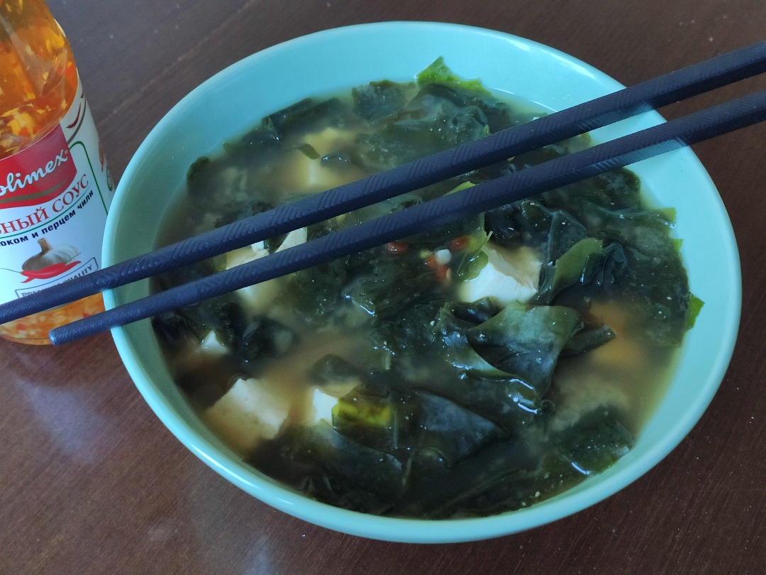 Мисосиру (яп. 味噌汁 мисо-суп)🇯🇵