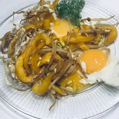 Завтрак 🍳 😋из перца и сои