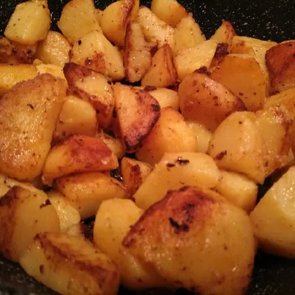 Отварной, обжаренный картофель 💪