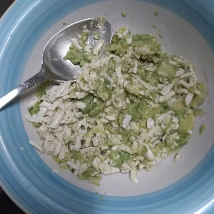 Салат из авокадо с тофу