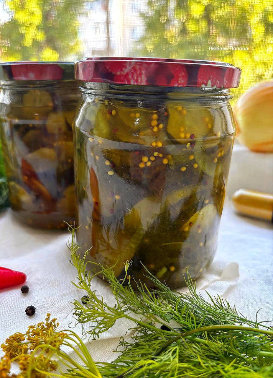 Огурчики (пикули) для бургеров и хот-догов