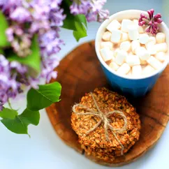 Овсяное печенье из 4-х ингредиентов 🍪