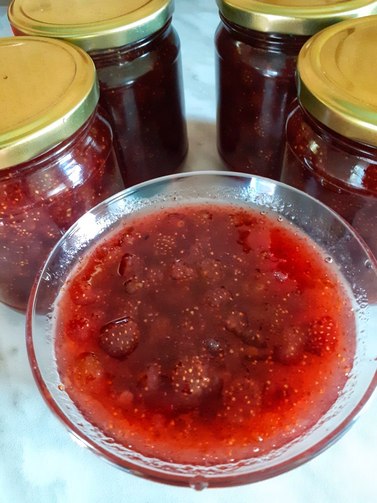 Варенье из полевой клубники