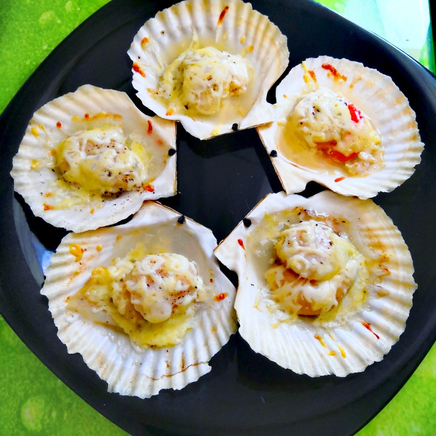 Морские гребешки, жаренные с эстрагоном, пошаговый рецепт с фото на ккал