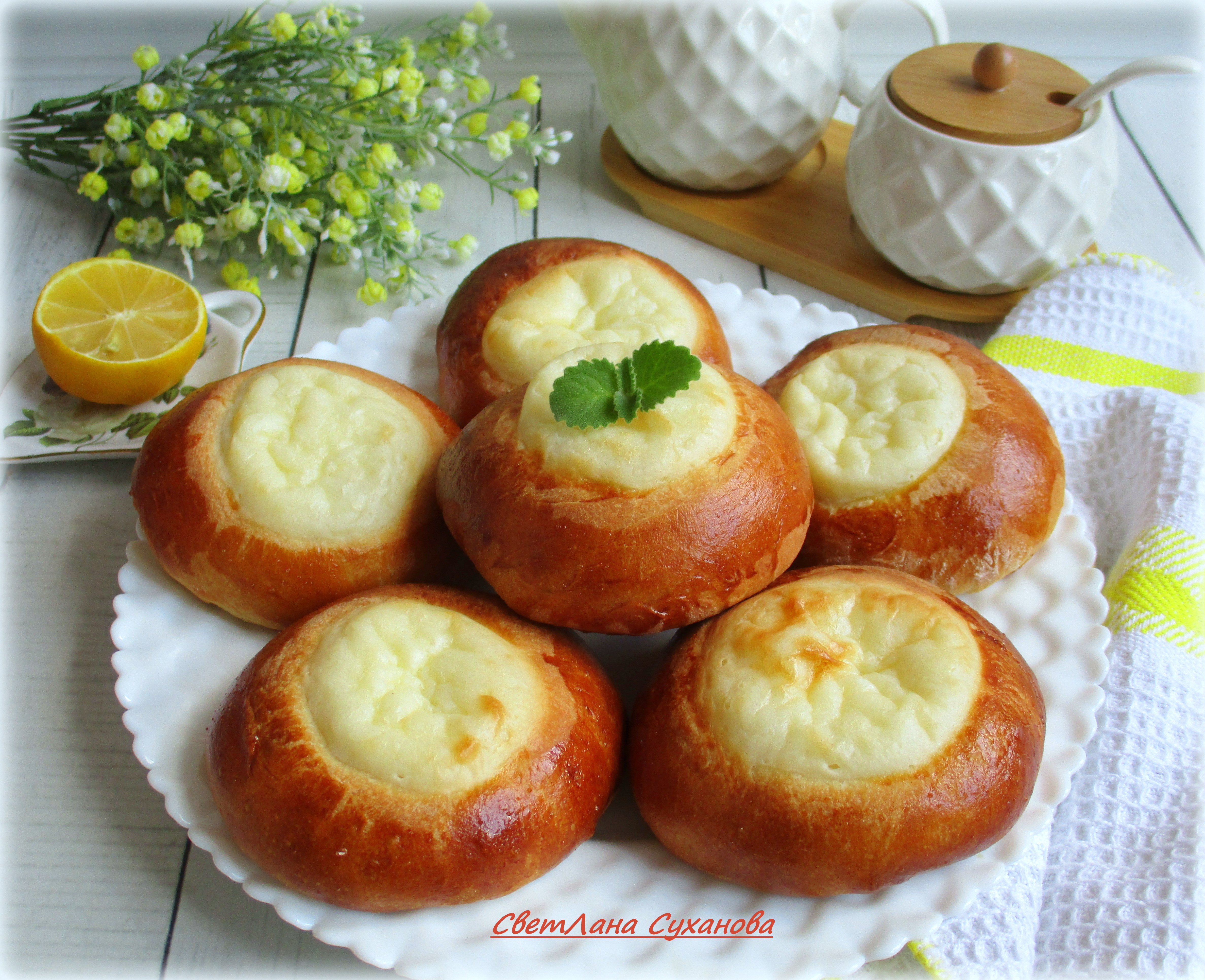 Ватрушки со сметаной