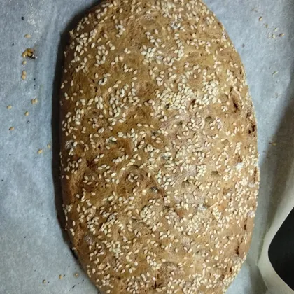 Ржаной бездрозжевой хлеб на кефире