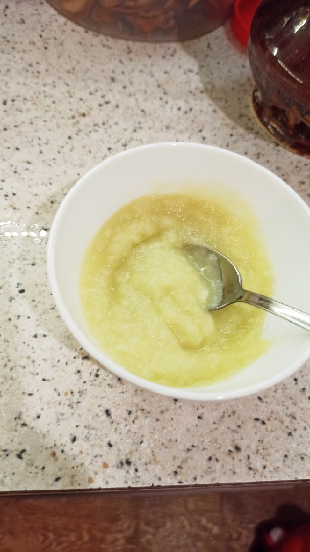 Овощное пюре из цветной капусты и кабачка