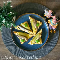 Бутерброды со шпротами