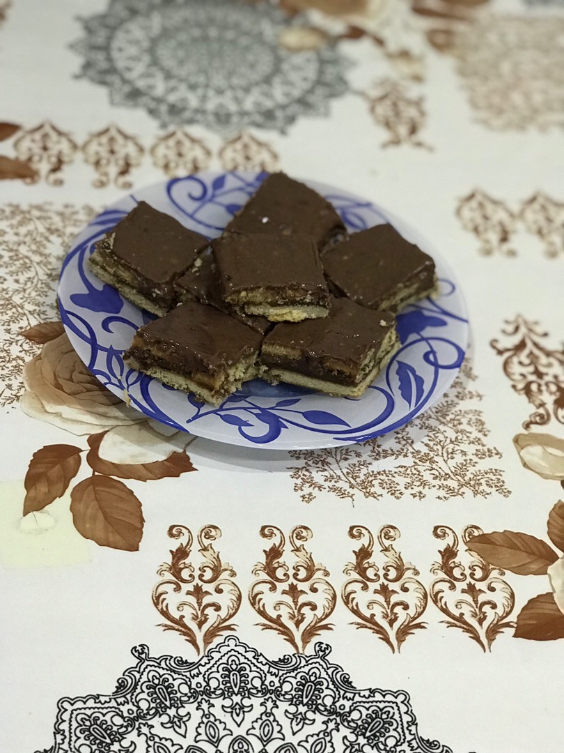 Пирог из печенья🍪🍫