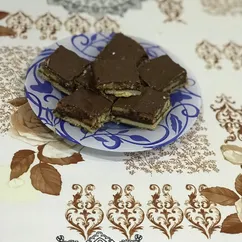 Пирог из печенья🍪🍫