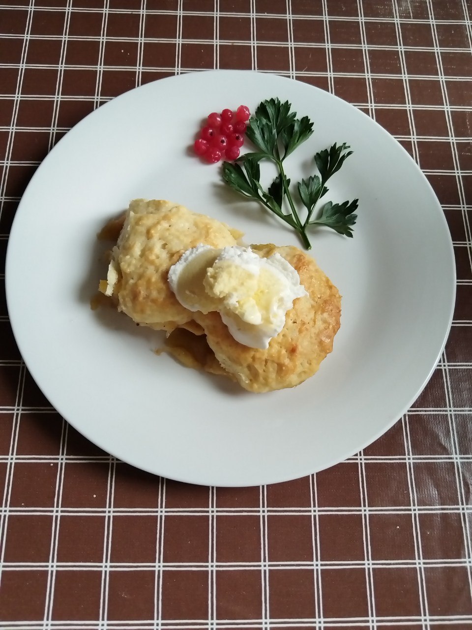 Яблочный коблер