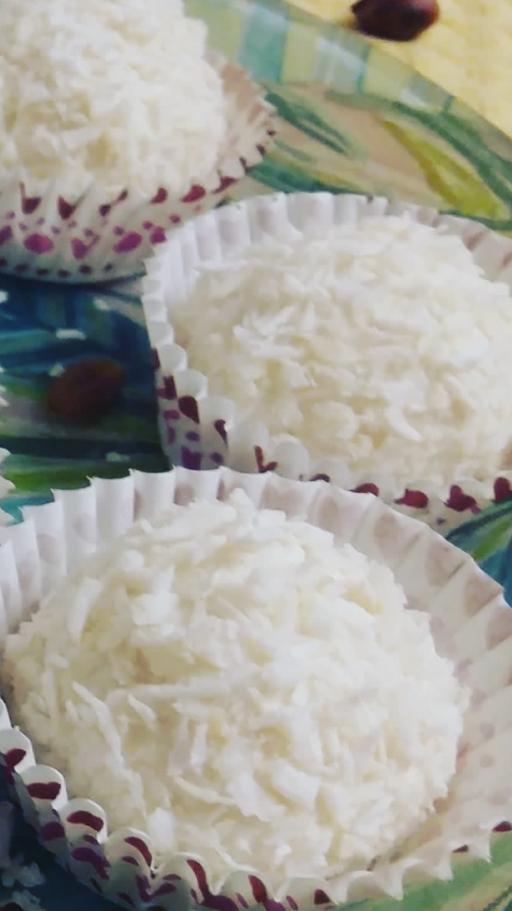 Творожно-медовые конфеты с орешками 👌☕💕