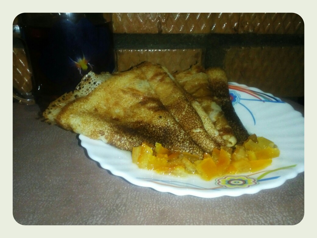 🍁Заварные блины на кефире🍁