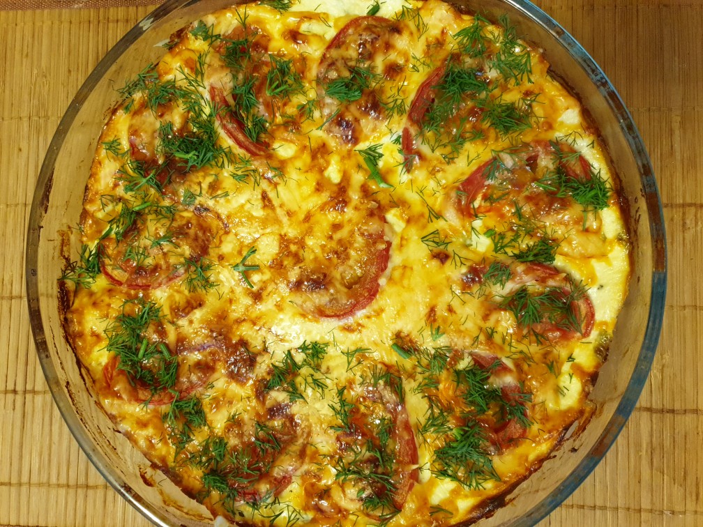 Запеканка с кускусом