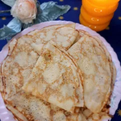 Блины заварные на молоке 