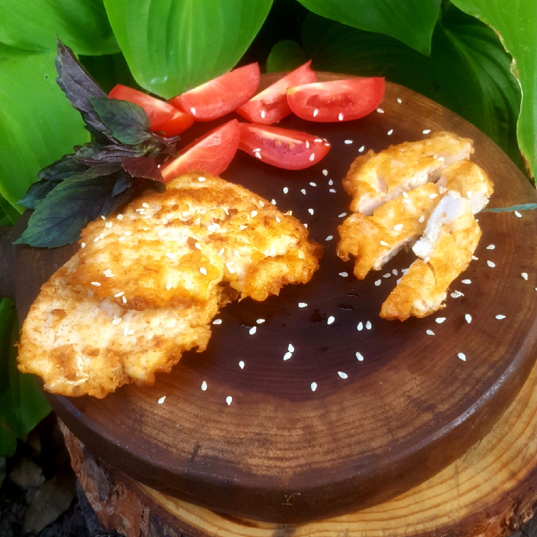 Куриные отбивные в сметанном кляре с чесноком – пошаговый рецепт приготовления с фото