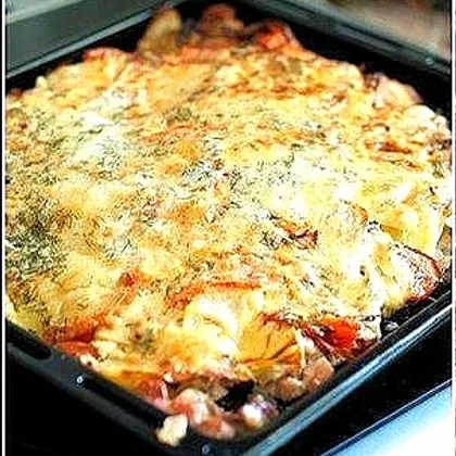 Мясо "под шубой" 