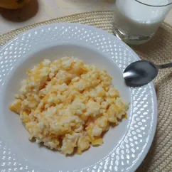 Рисовая каша с тыквой