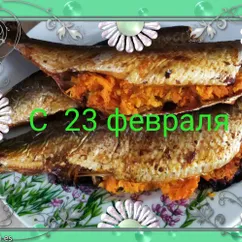 Сельдь в фольге запечённая с овощами в духовке