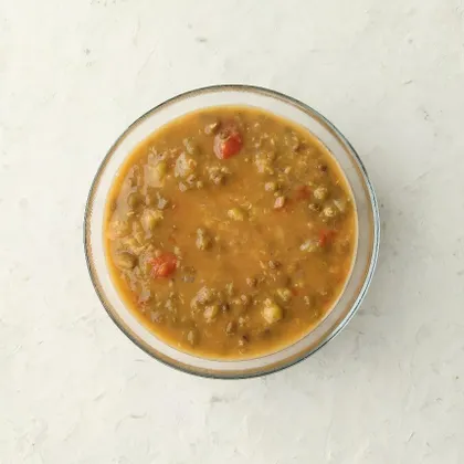 Турецкий суп из зелёной чечевицы - Yeşil Mercimek çorbası