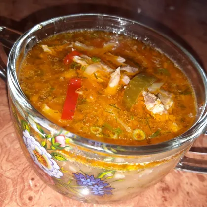 Салатный суп 'Кубанский'