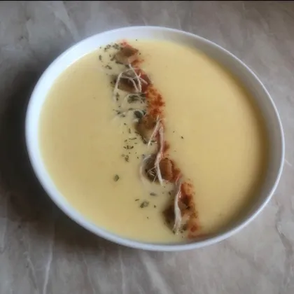 Сырный суп-пюре🌹