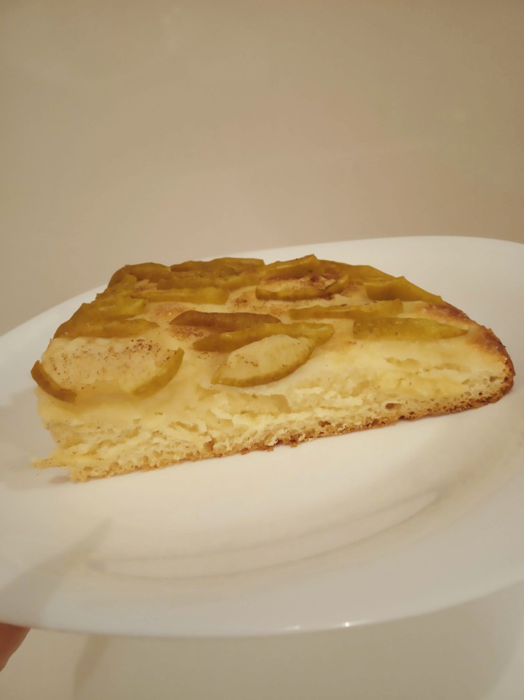 Как приготовить Сдобный пирог с яблоками в духовке из дрожжевого теста просто рецепт пошаговый