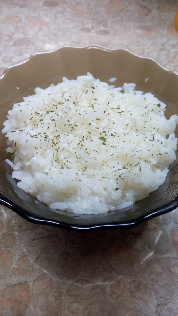 Рецепт жареного риса с кукурузой и яйцом | Меню недели