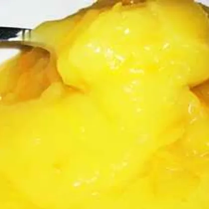 Крем без яиц из апельсина