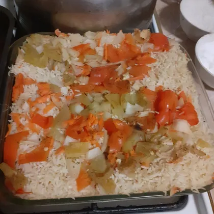 Басмати-рис с овощами