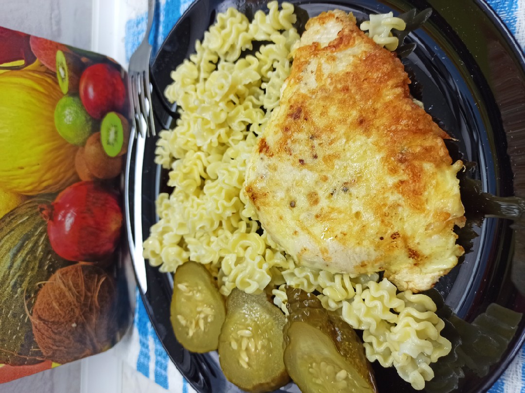 Отбивные из индейки с сырной корочкой