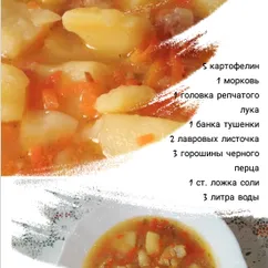 Тушёный картофель