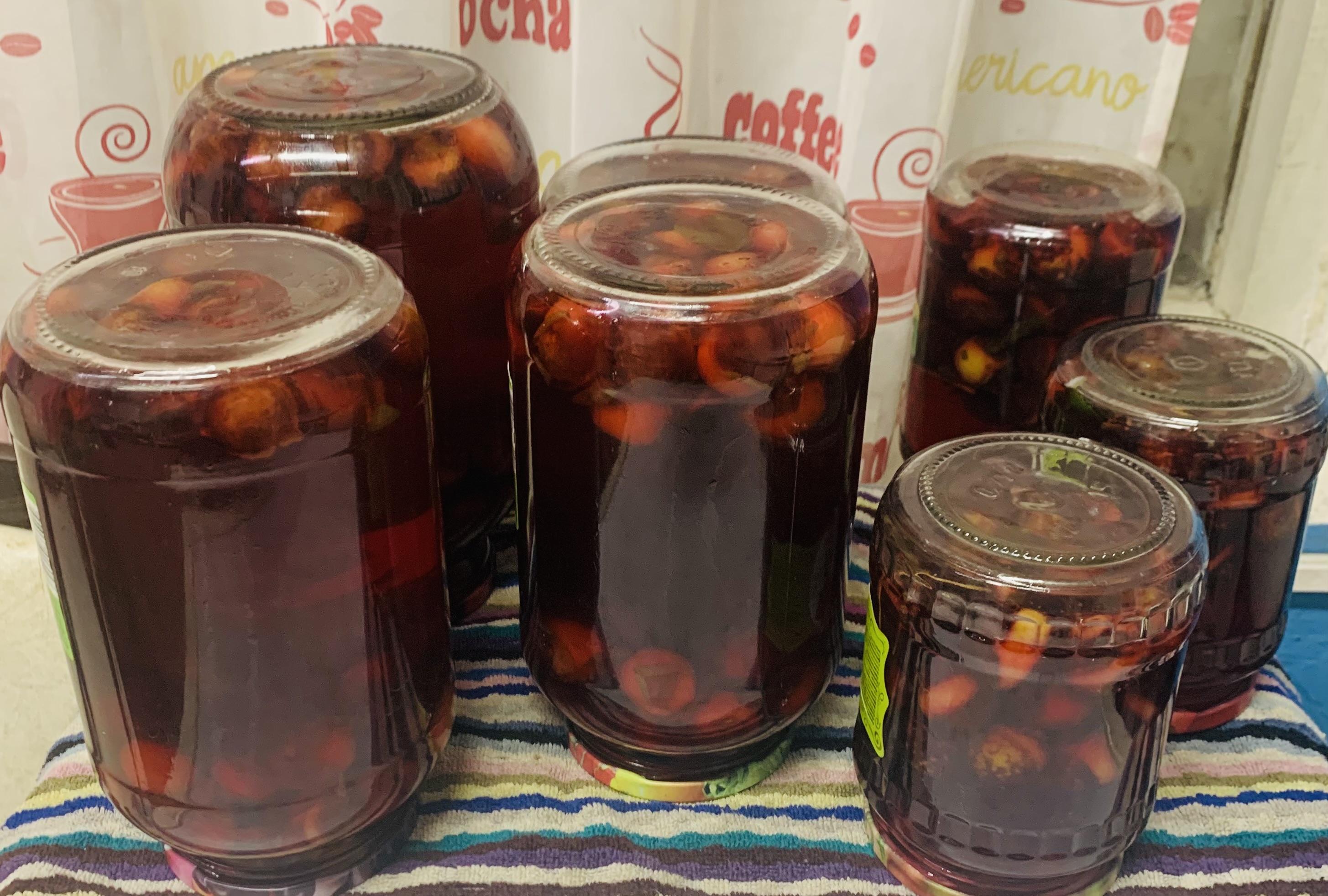 Компот из терна на зиму