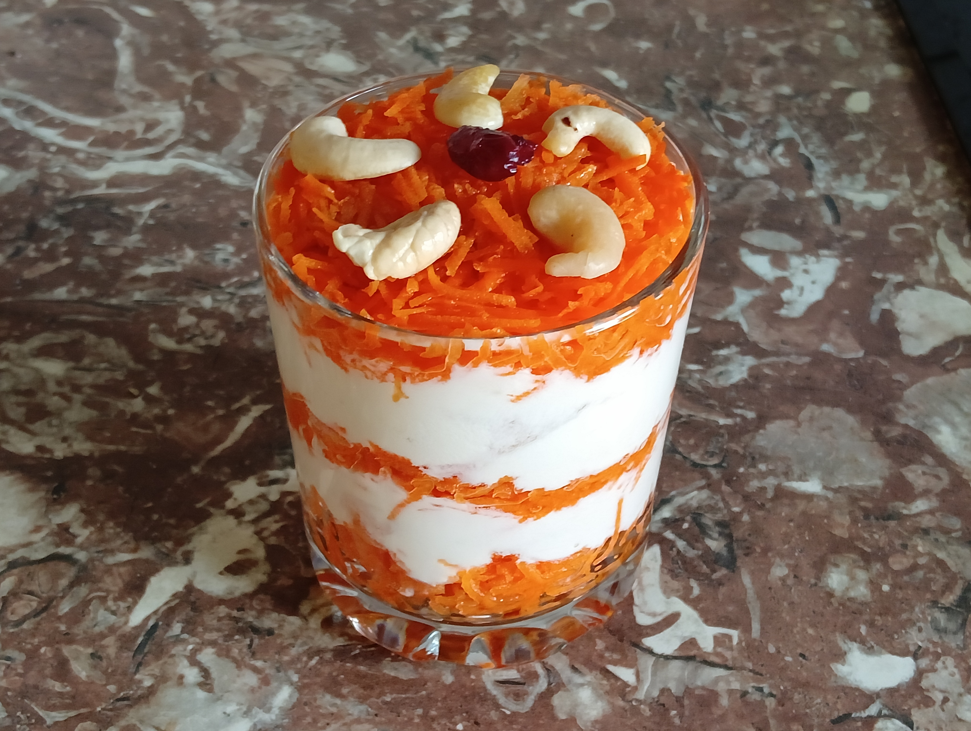 Йогурт с морковью