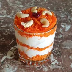 Йогурт с морковью