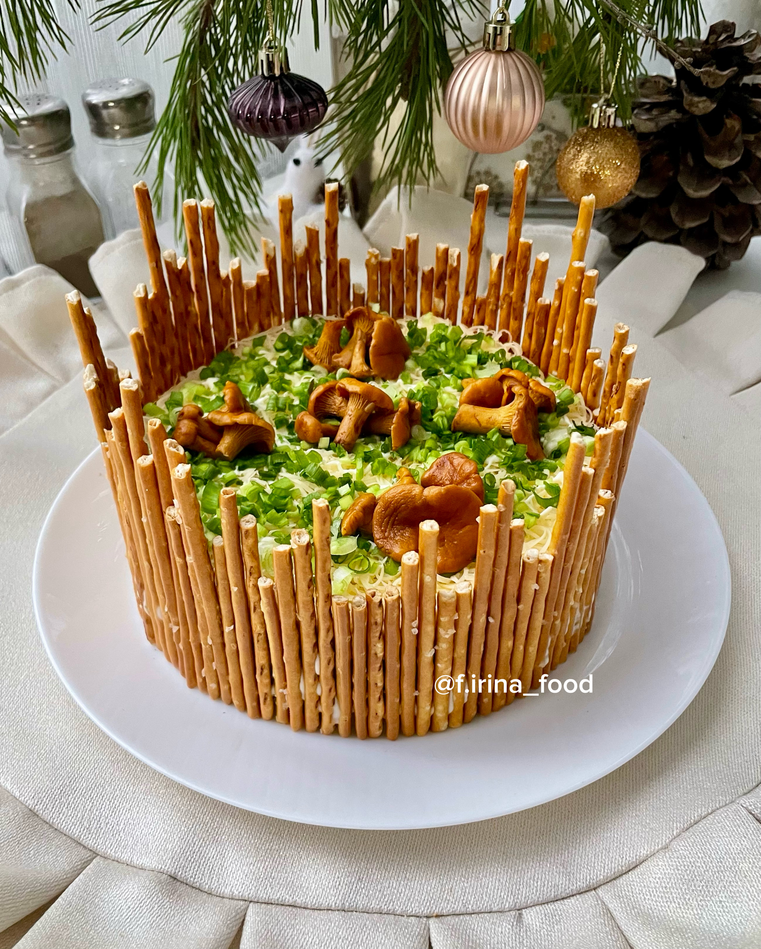 Салат лукошко 