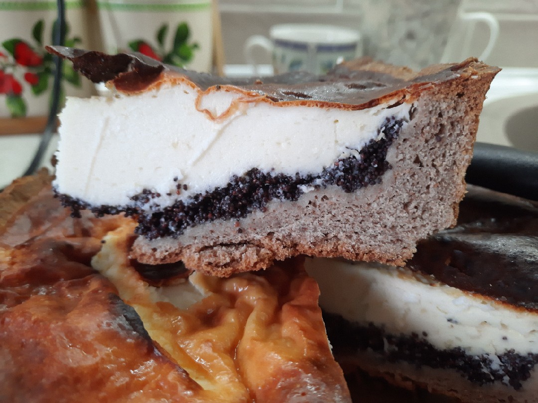 Творожно-маковый пирог рецепт с фото пошагово