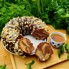 Кекс с халвой