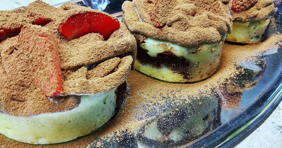 Маккейк с какао и свежей клубникой рецепт с фото пошаговый от Ohhh_how ...