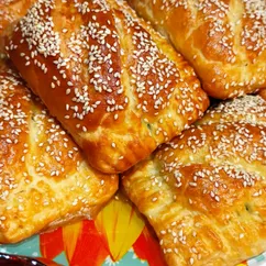 🥟 Слоеные пирожки с луком и яйцом 😋 Испеки и насладись