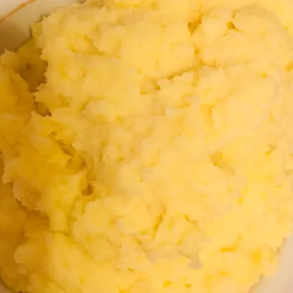 Пышное и очень вкусное картофельное пюре