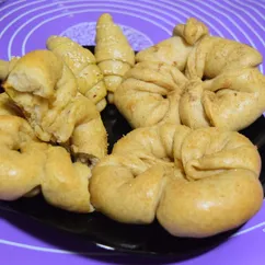 Ржаные сдобные булочки