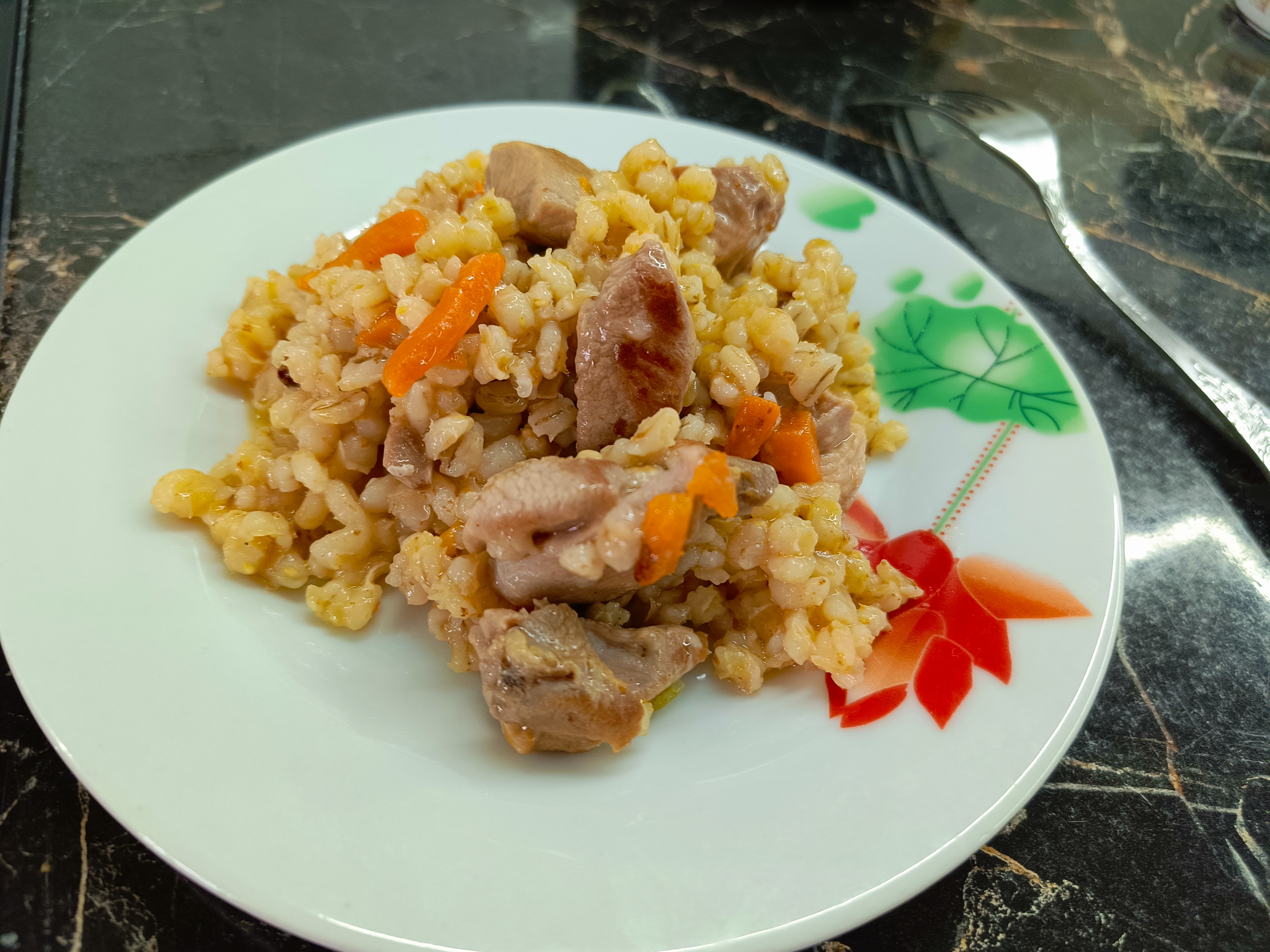 Перловка с индейкой