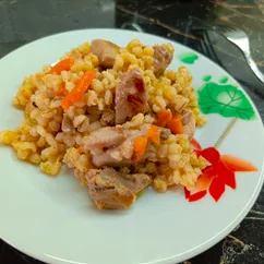 Перловка с индейкой