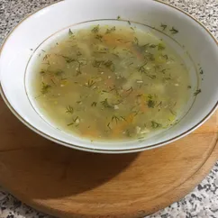 Суп из рыбной консервы 🥣🐟