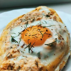 Хачапури по-аджарски из творога🍳